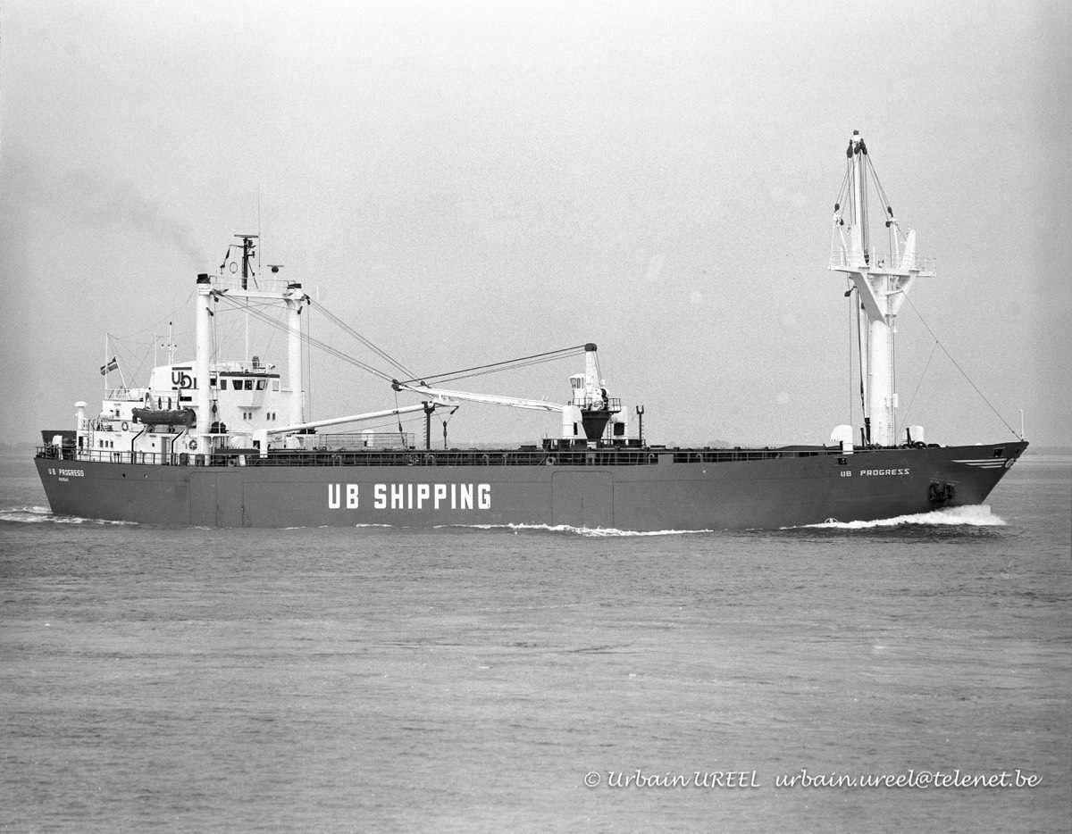 UB PROGRESS (°1970) 7 JUL 1995